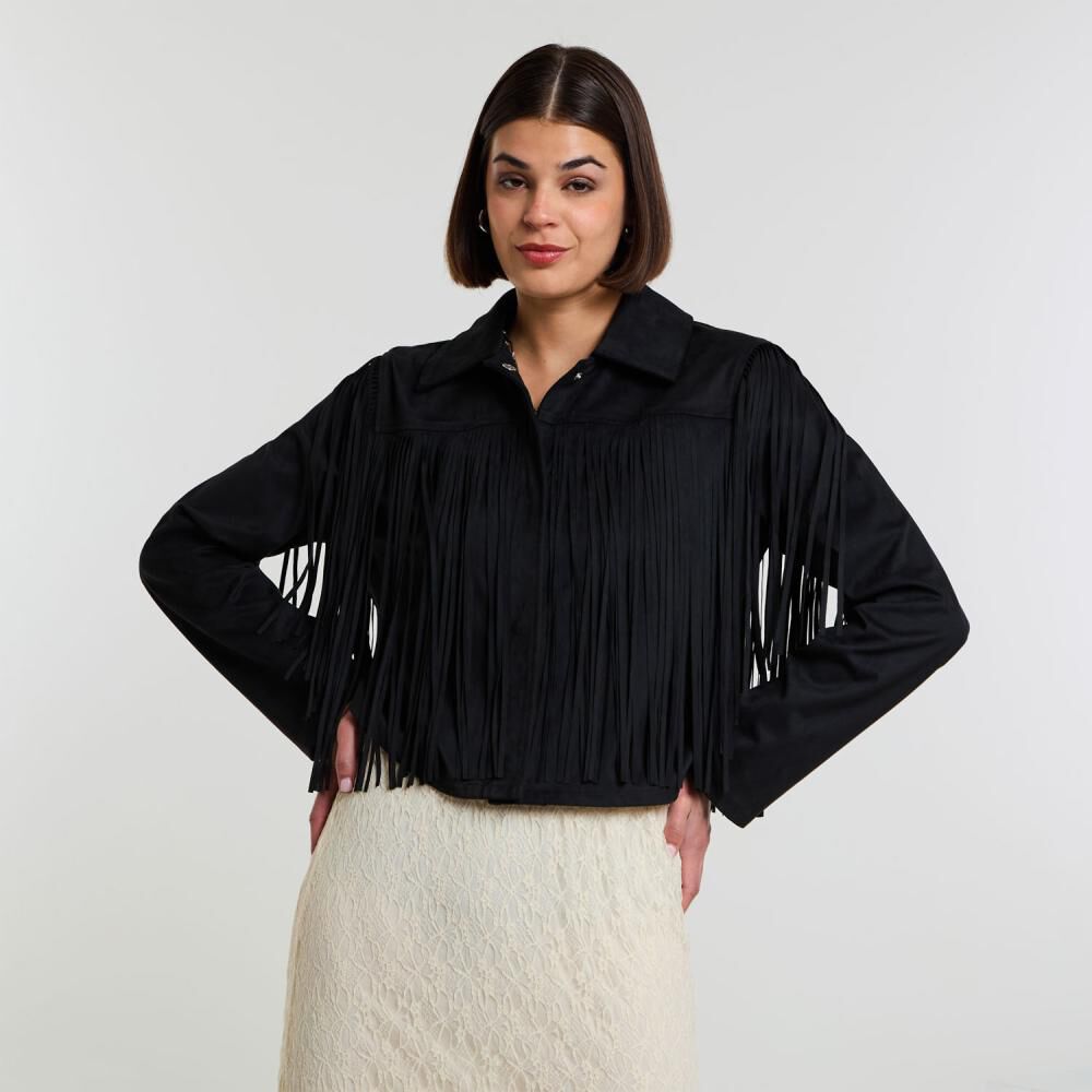 Chaqueta Western Con Flecos Mujer Rolly Go image number 2.0
