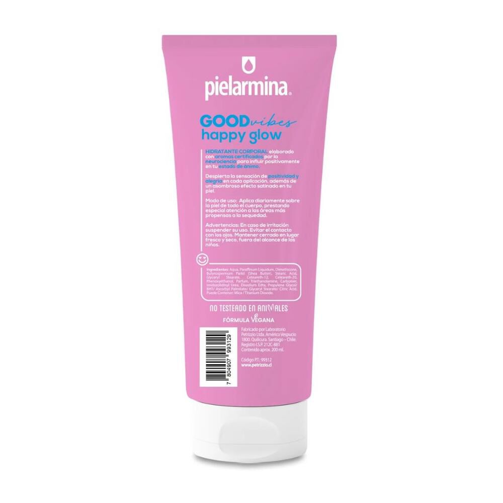 Crema Body Good Vibes Happy Glow Pielarmina image number 1.0