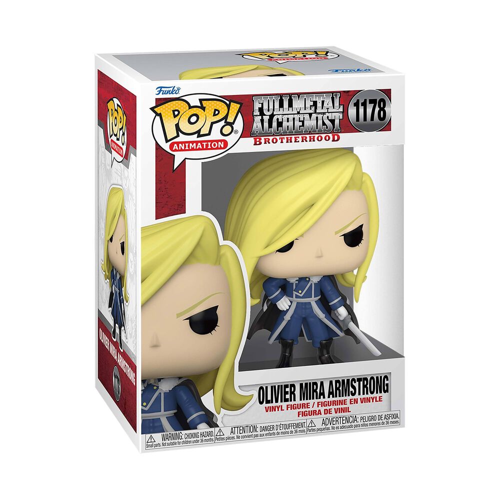 Figura Oliver Milla Armstrong 1178 Fullmetal Alchemist Funko image number 1.0