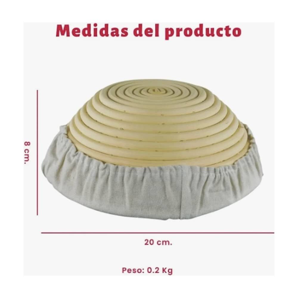 Cesta De Rattan 20cm image number 2.0