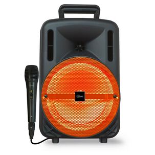 Parlante Bluetooth Karaoke 2000w Usb Negro Street3