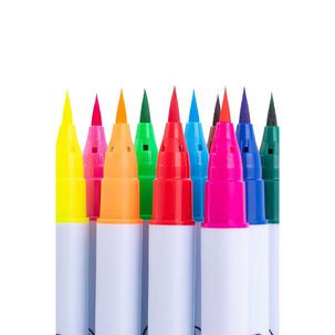 Set De Brush Pen 12 Colores