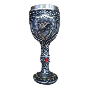 Copa 3d Resina Acero Escudos Casas Sigil Got
