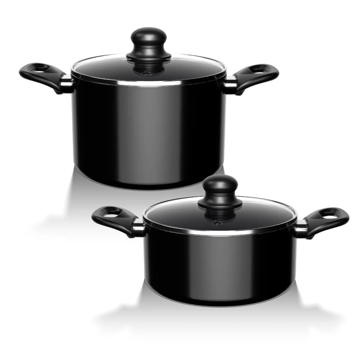 Bater&iacute;a Cocina 15 Piezas Aluminio Antiadherente Negro Wolf image number 4.0