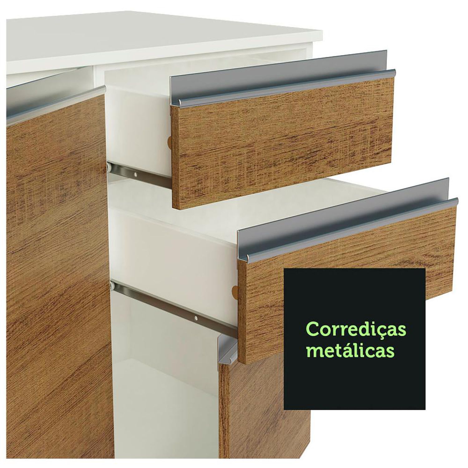 Mueble De Cocina Vekkahome Super Smart / 9 Puertas / 2 Cajones image number 3.0