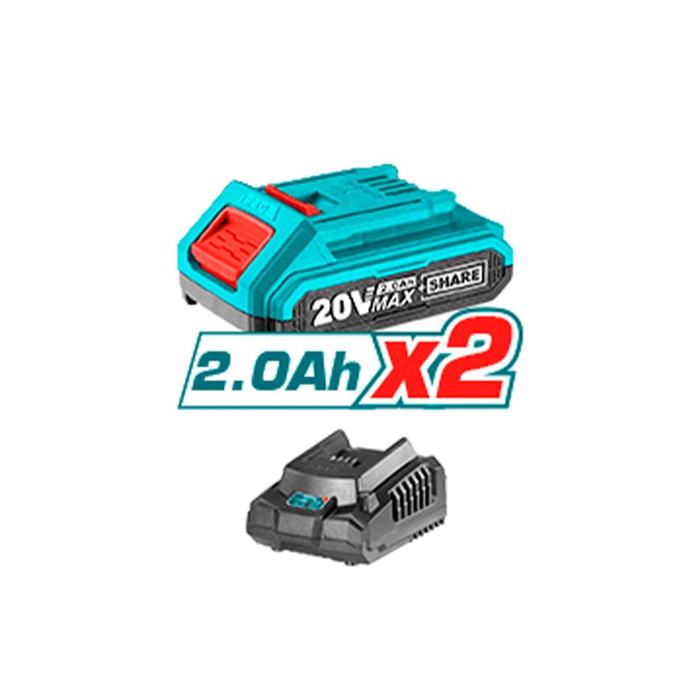 Taladro Inal&aacute;mbrico 20v 10 Mm Litio Ion Total image number 2.0