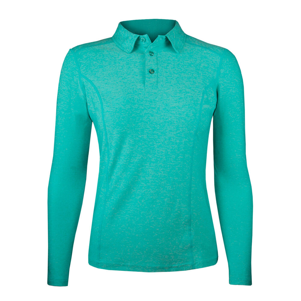 Polera Dry Fit Manga Larga Con Cuello Pale Mujer image number 0.0