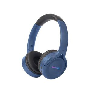 Audifonos Bluetooth Inal&aacute;mbrico On-ear Aiwa Aw-k17 10h Bat Azul