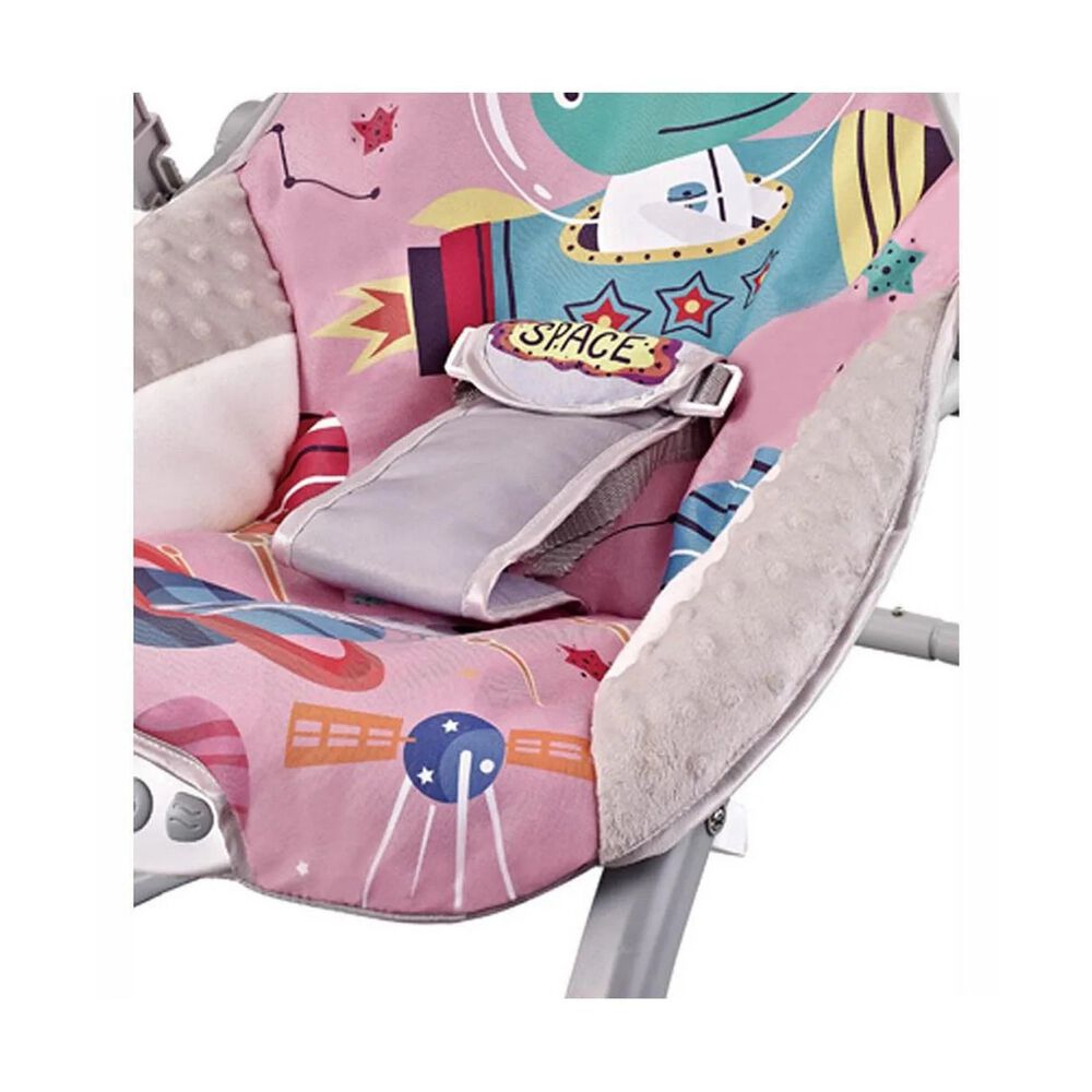 Silla Nido Bouncer Dino Pink image number 3.0