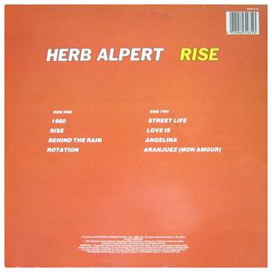 Herp Alpert - Rise | Vinilo Usado