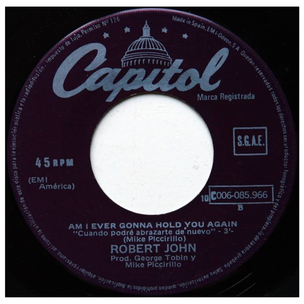 Robert John - Sad Eyes/ojos Tristes | 7" Single Vinilo Usado image number 3.0