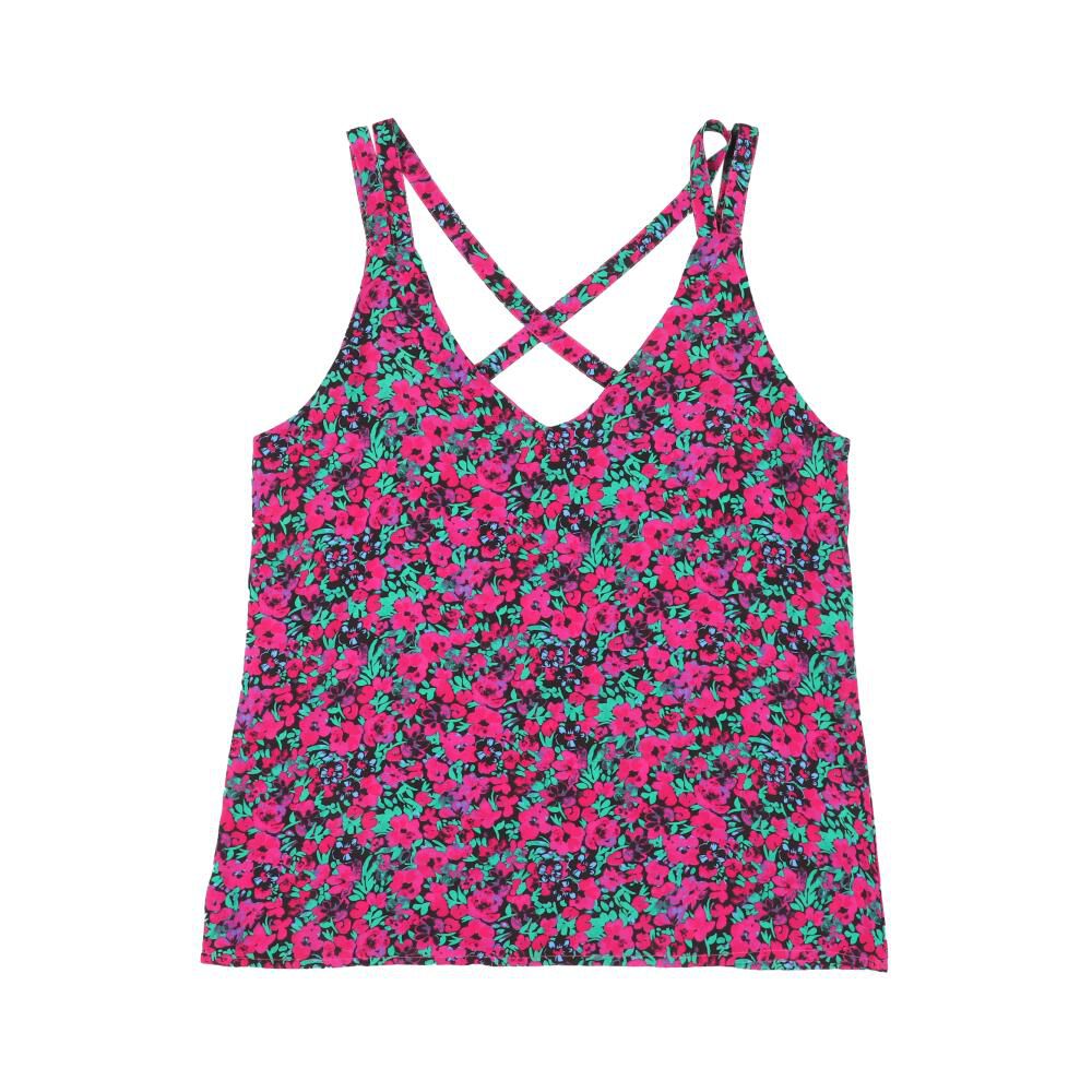 Blusa Sin Mangas Cuello V Mujer Rolly Go image number 0.0