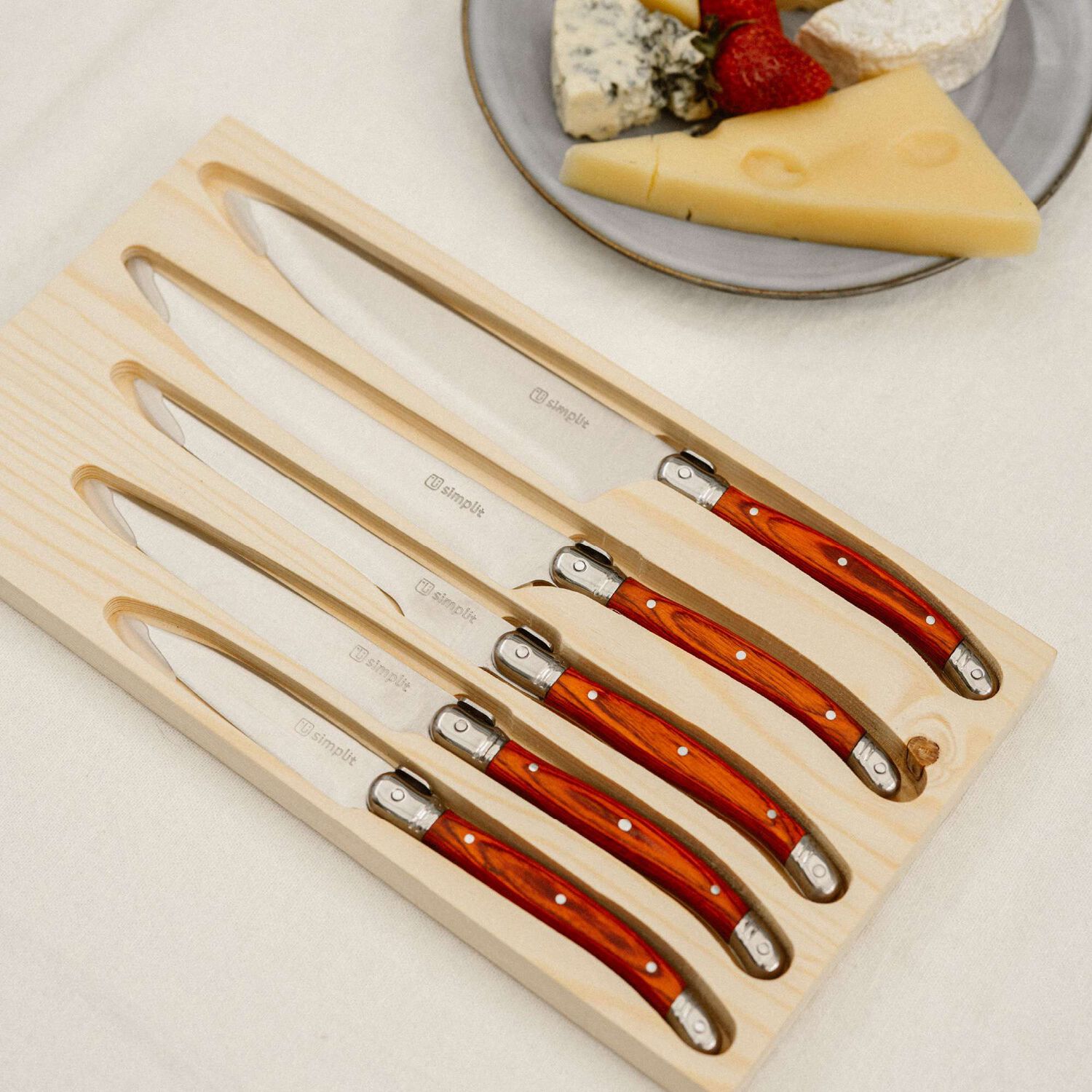 Set Cuchillos 5 Pcs Marsella Acero Inoxidable Simplit image number 1.0