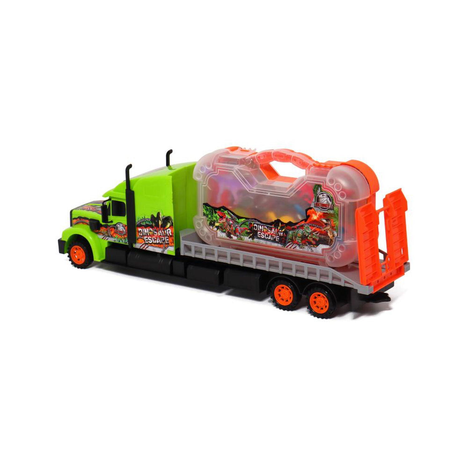Remolque Con 6 Dino En Maleta Happy Line image number 4.0