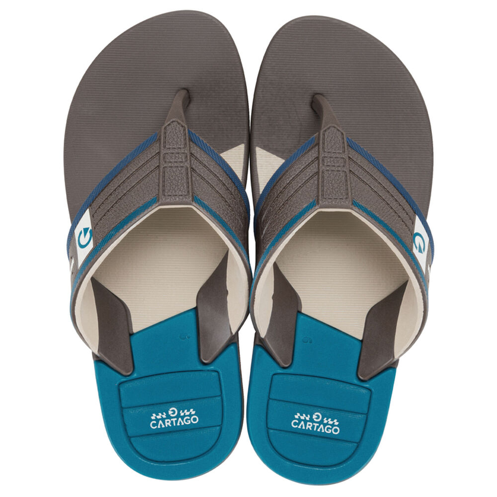 Sandalia Niño Azul/beige Dallas Cartago image number 0.0