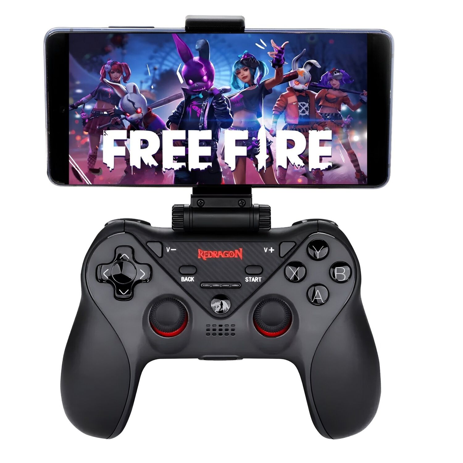Gamepad Inal&aacute;mbrico Redragon G812 Bluetooth Multiplataformas image number 0.0