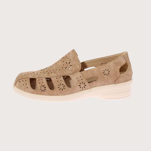 Sandalia Confort Coffee V&iacute;a Franca Art. 5flxn0044bcoffee