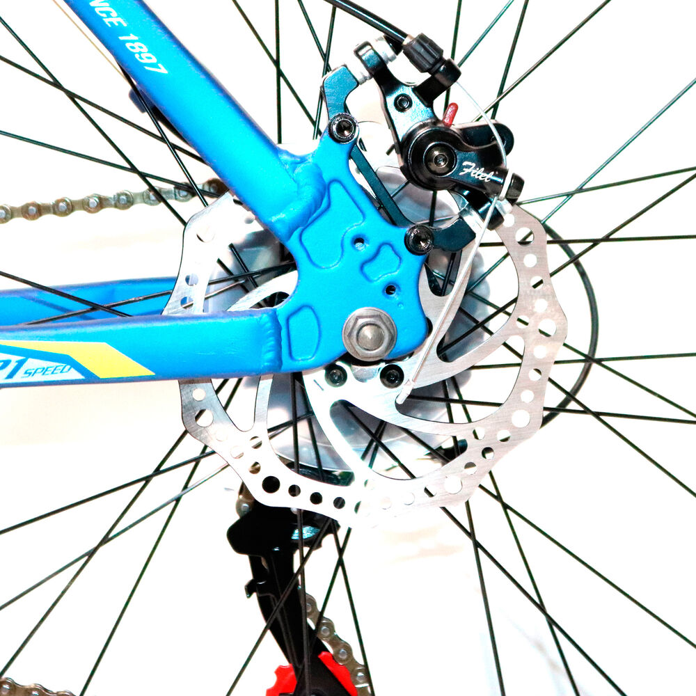 Bicicleta Phoenix Mtb Aro 27.5" 21 Velocidades Freno Disco Azul image number 5.0