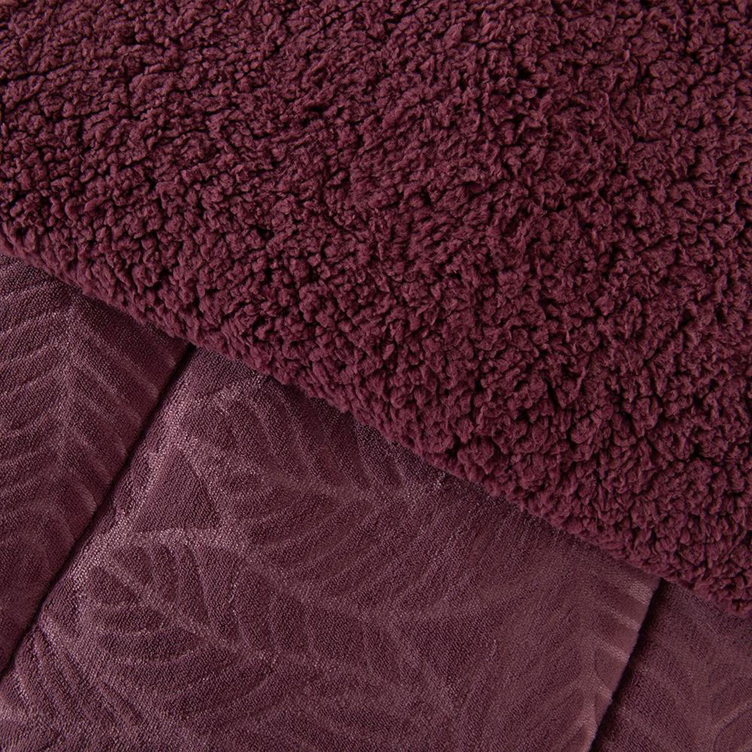 Plum&oacute;n Sherpa Mashini Corduroy Coral / 1.5 Plazas image number 1.0