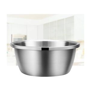 Bowl Ensaladera Redondo Base Plana Acero Cocina 30cm