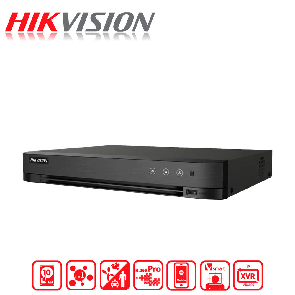Dvr 8 Canales Turbo Hd Pentahibrido Hikvision Acusense H.265 image number 1.0