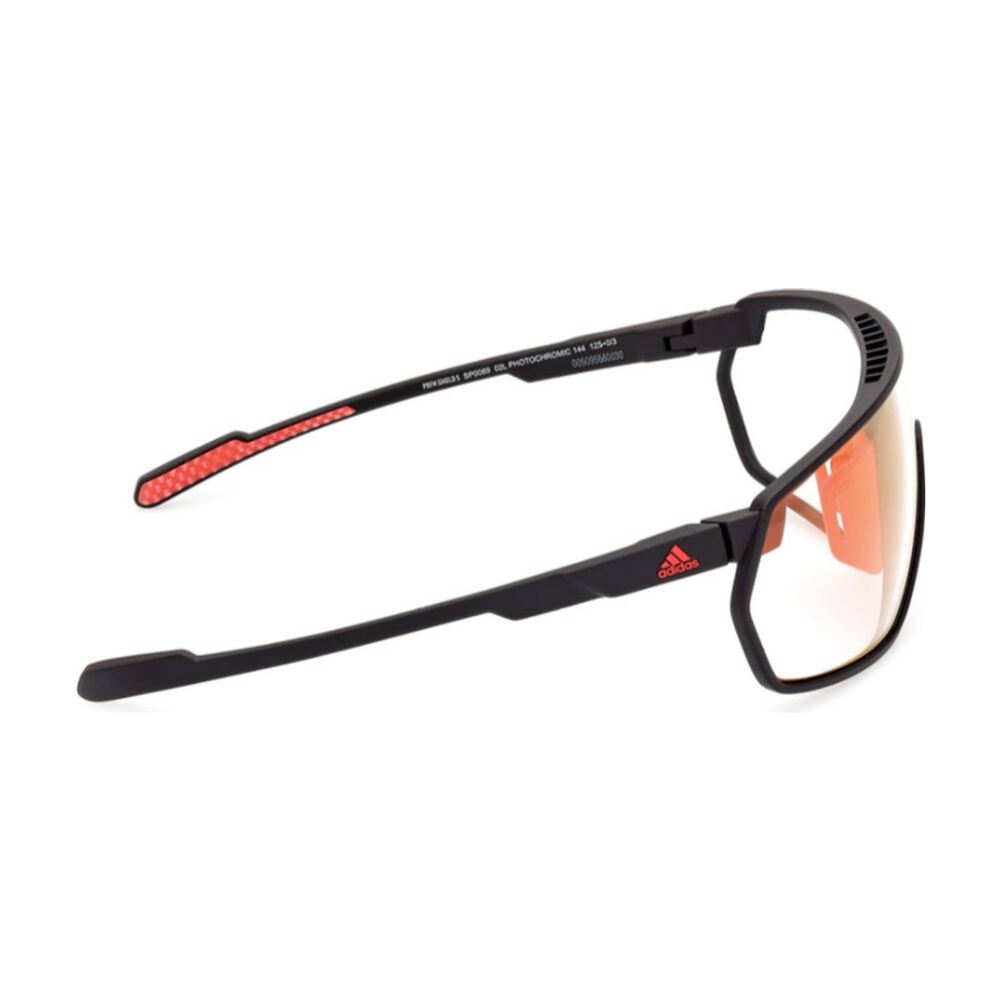 Lentes De Sol Negro Mate Fotocrom&aacute;ticos Espejados Adidas Sport image number 6.0