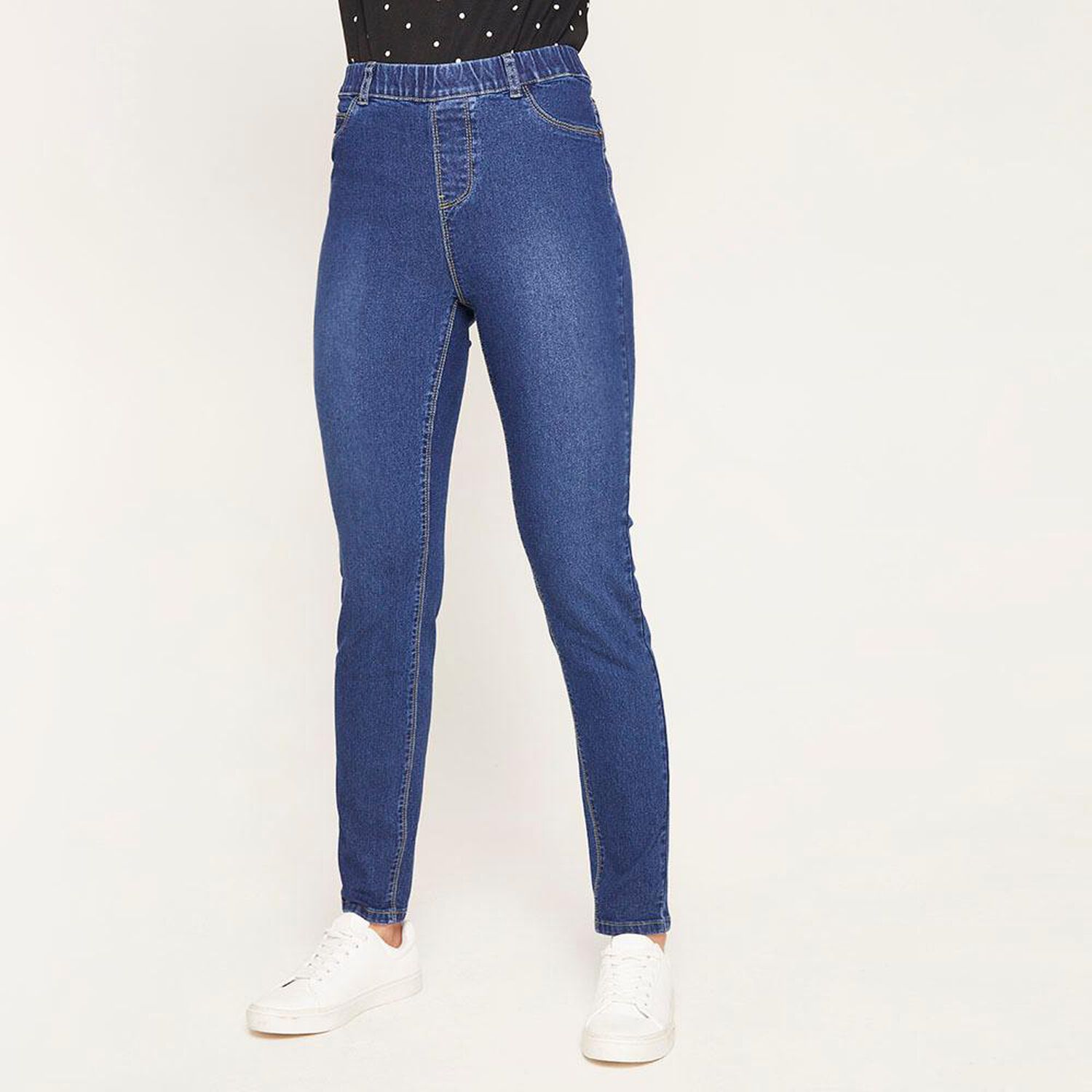 Jegging Tiro Alto Skinny Sin Cierre Mujer Geeps image number 0.0