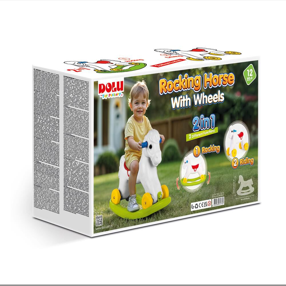 Correpasillo Dolu Rocking Horse 2 En 1 image number 1.0