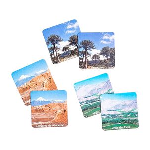 Memorice Plus: Paisajes De Chile - Conociendo La Geograf&iacute;a