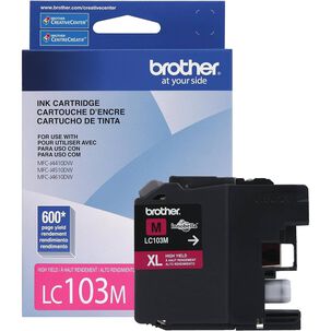 Cartucho De Tinta Brother Lc-103m Magenta