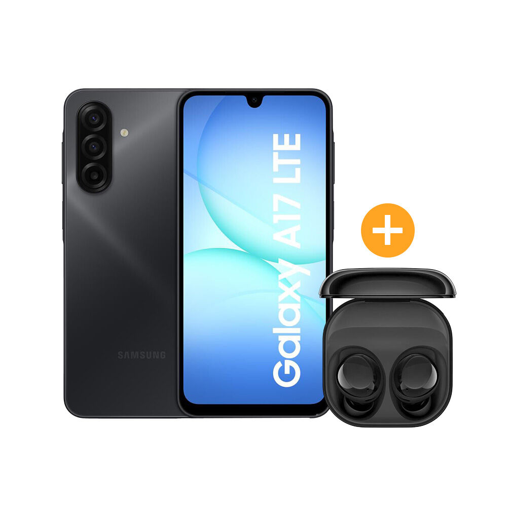 Smartphone Samsung Galaxy A17 LTE / 4G / 128 GB / Negro / Liberado + Aud&iacute;fonos Bluetooth Galaxy Buds Core Negro image number 0.0