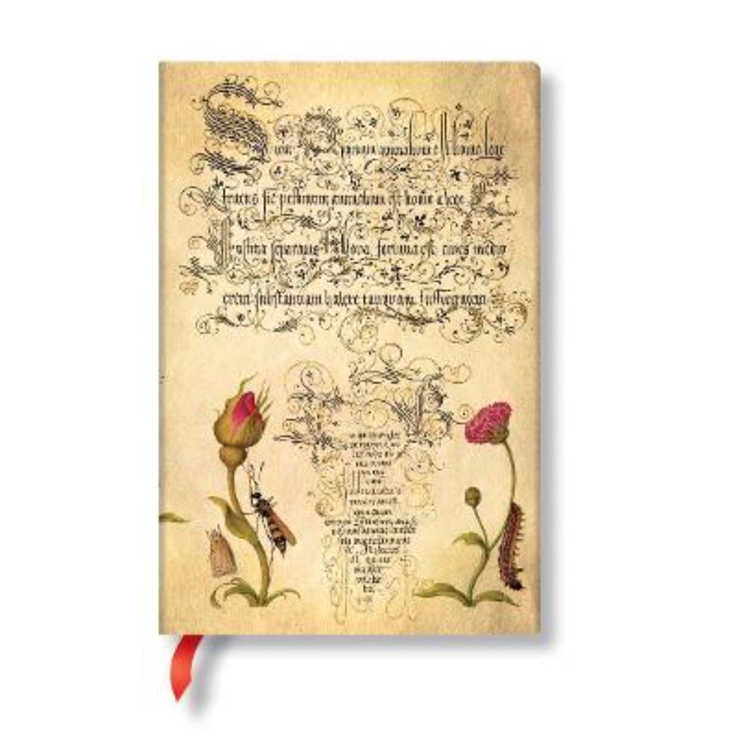 Libreta Mira Botanica Flemish Rose, Mini Tapa Dura image number 0.0