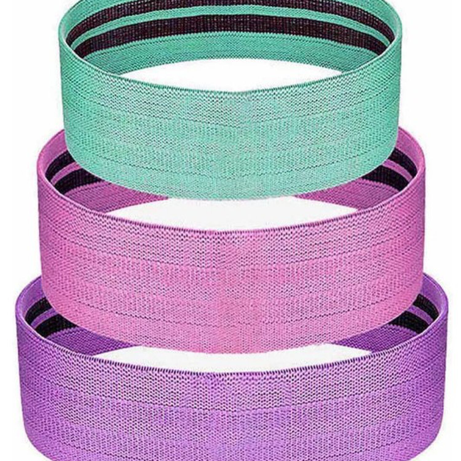 Bandas El&aacute;sticas Ejercicio Pro 3 Pcs De Tela Con Bolso Yoga image number 2.0
