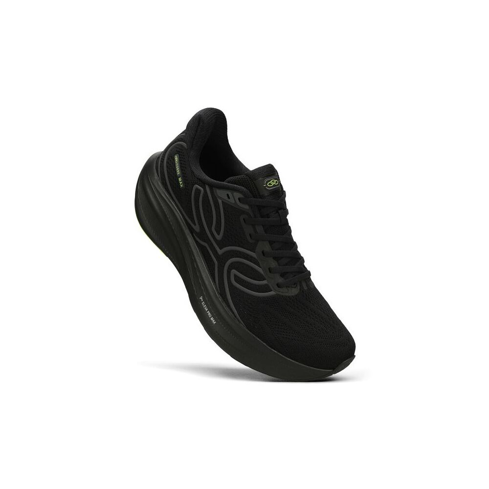 Zapatilla Running Hombre Corre Max Negra image number 1.0