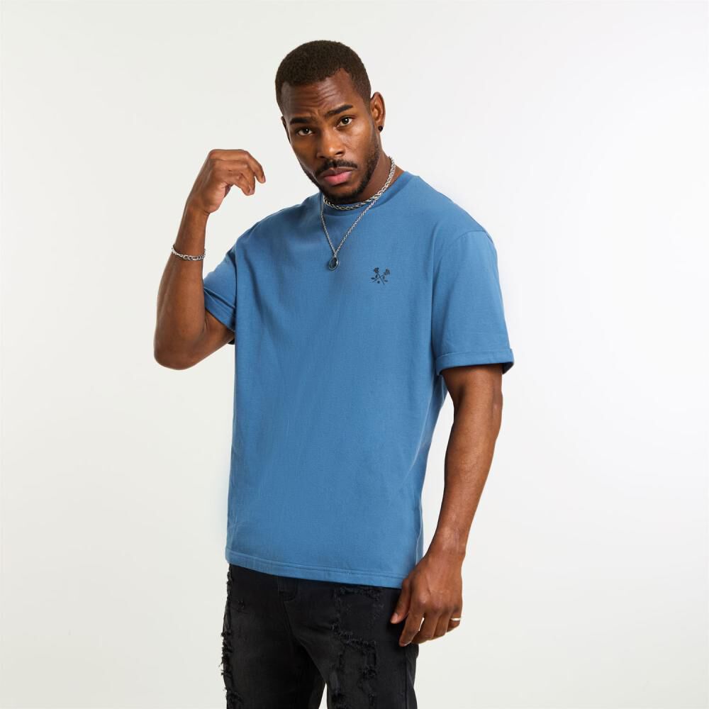 Polera Regular Manga Corta Cuello Redondo Hombre Rolly Go image number 2.0