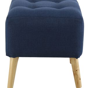 Pouf Alemania Azul Amalfi 42x42x43 Cm M&aacute;xima Design