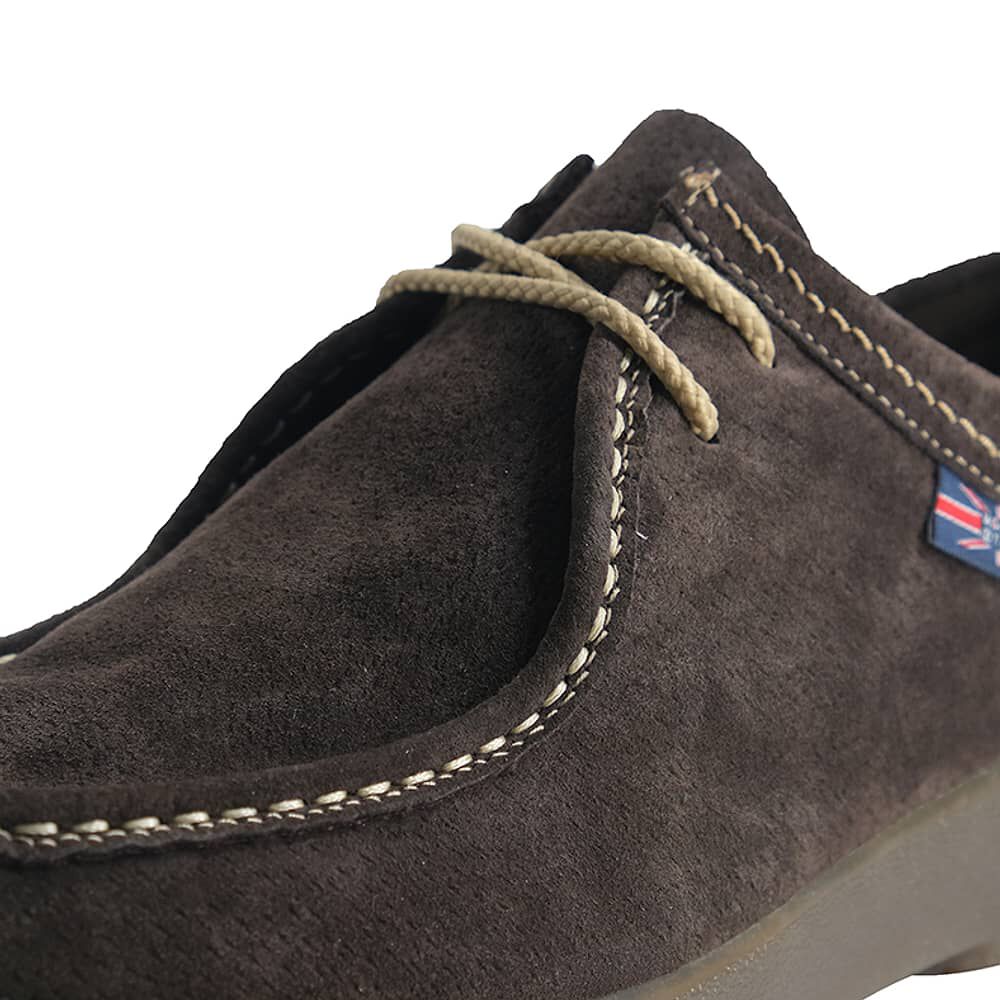 Zapato De Cuero Casual Caf&eacute; Thamrin London Adixt image number 3.0