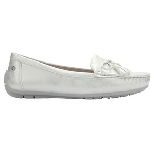 Mocasin Mujer Casual Plateado Chalada Nautico-3