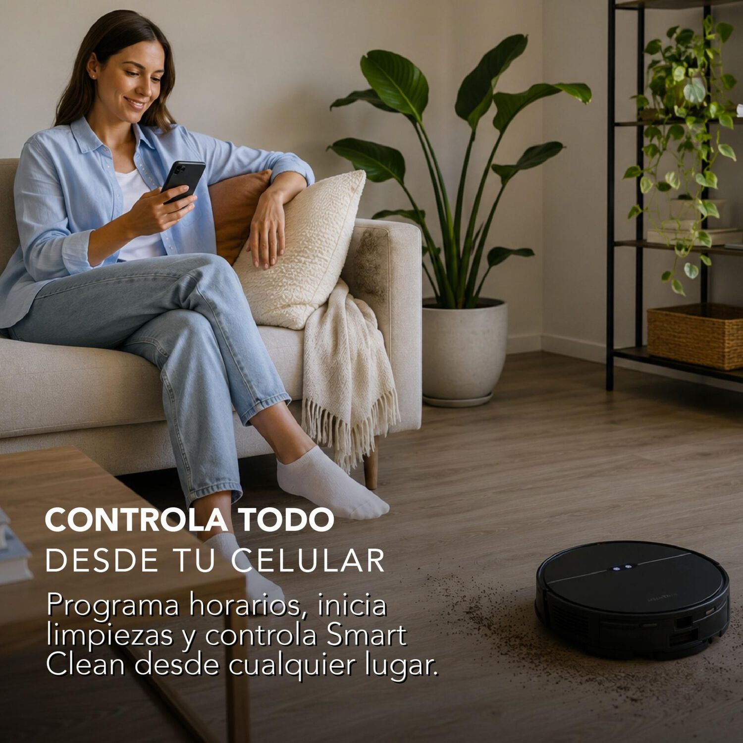 Aspiradora Robot Y Trapeadora Mouvair Smart Clean image number 4.0