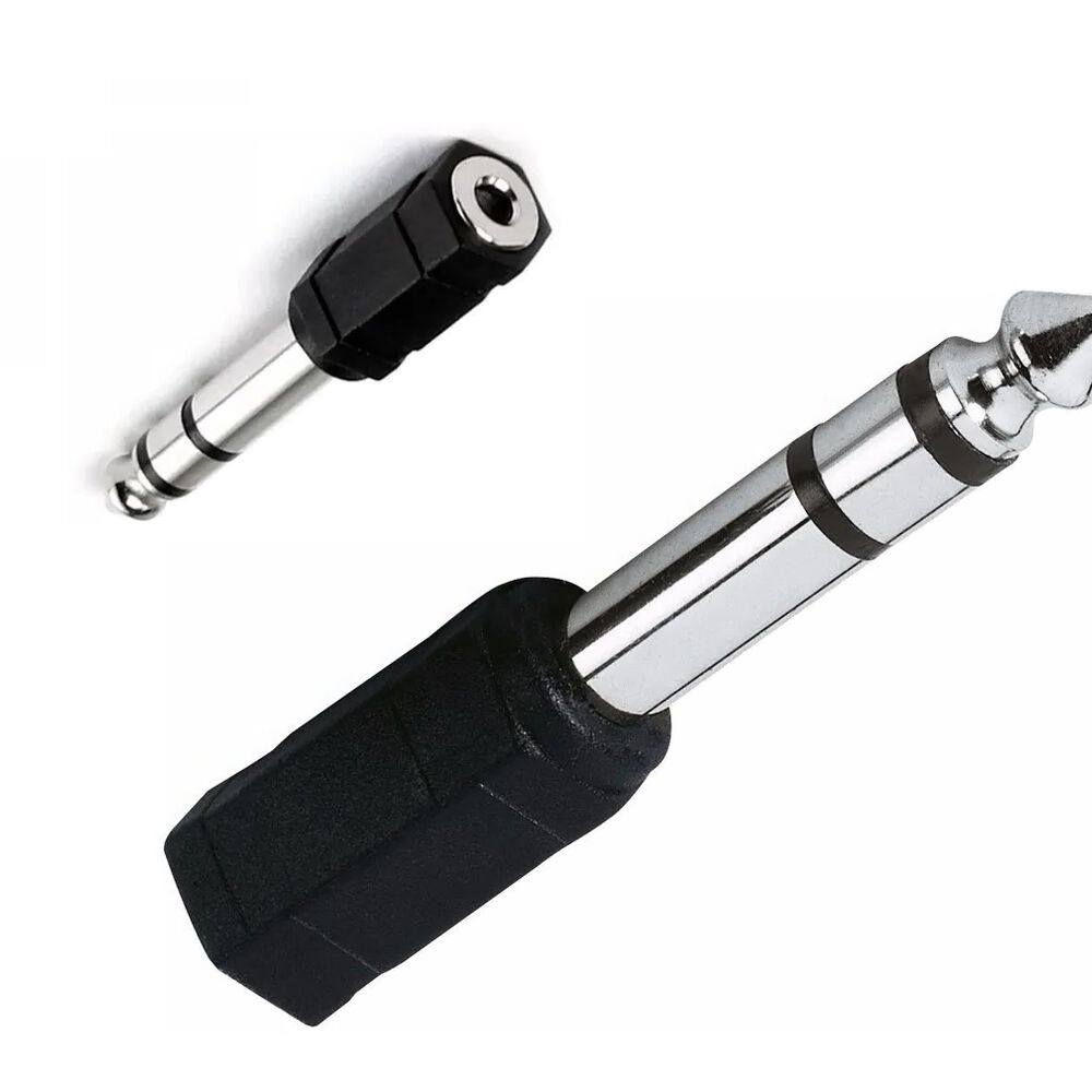 Adaptador De Audio 6.3mm Macho A 3.5mm Hembra Hifi Cav08 image number 3.0