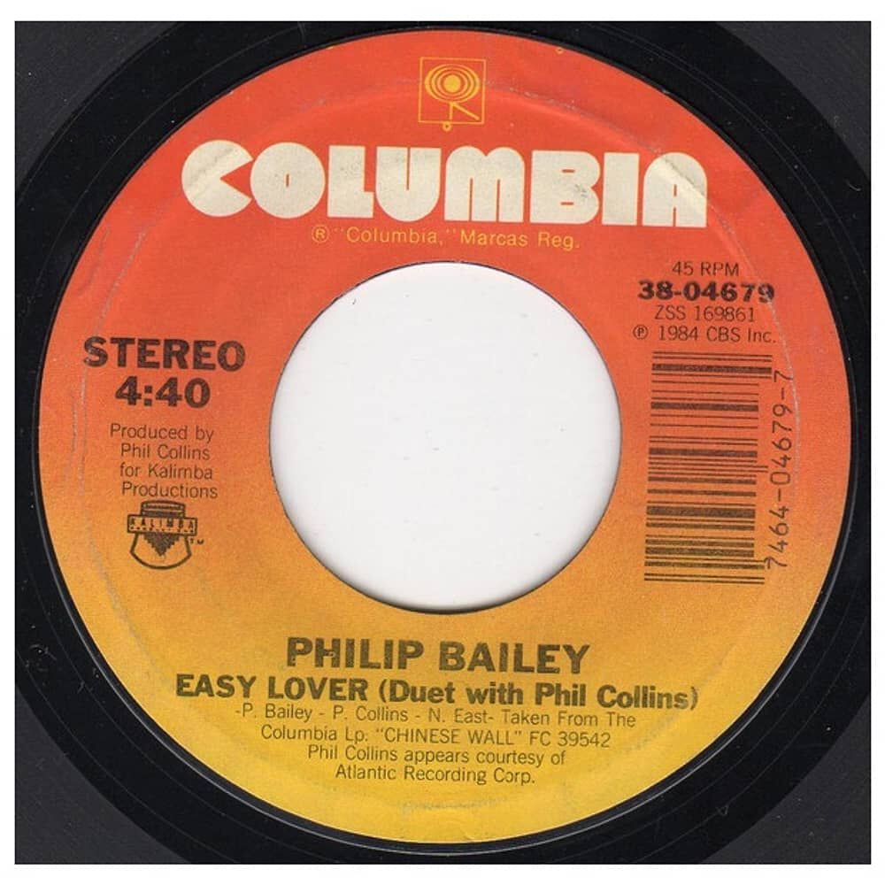 Philip Bailey And Phil Collins - Easy Lover | 7" Single Usado image number 0.0