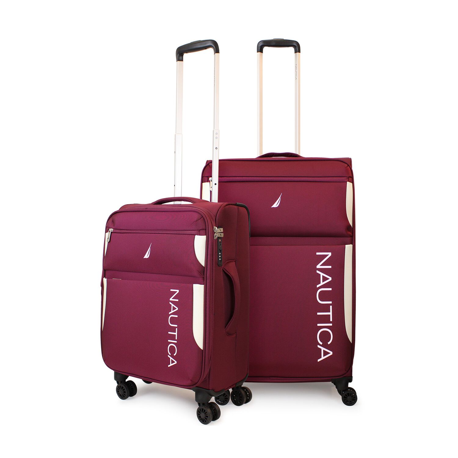 Pack 2 Maletas Blandas S+m Nautica Marbella 10kg Y 20kg Burdeo image number 0.0
