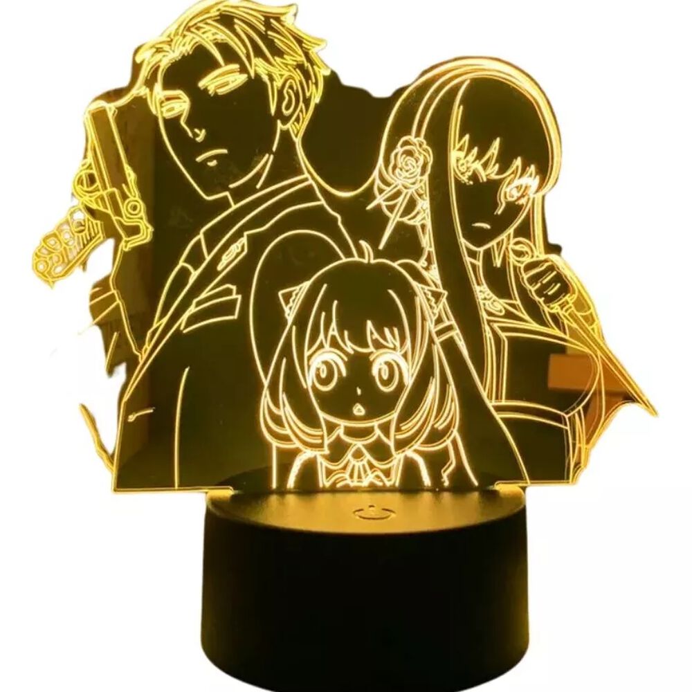 Lampara 3d Anya Loid Forger & Yor Briar Spy X Family image number 1.0