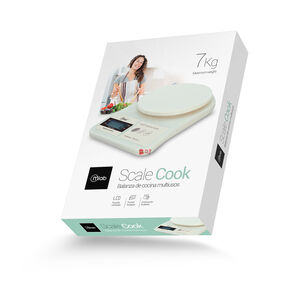 Balanza Pesa De Cocina Scalecook Multiusos 7kg - Ps Balanza Pesa De Cocina Scalecook Multiusos 7kg - Ps