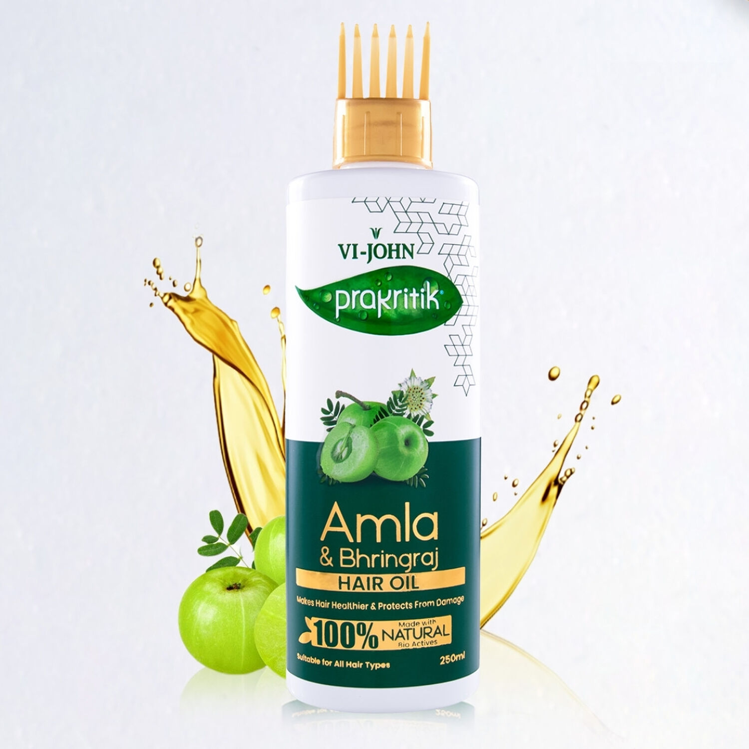 Prakritik Aceite Capilar Amla Y Polvo Ayurv&eacute;dica 250 Ml image number 1.0