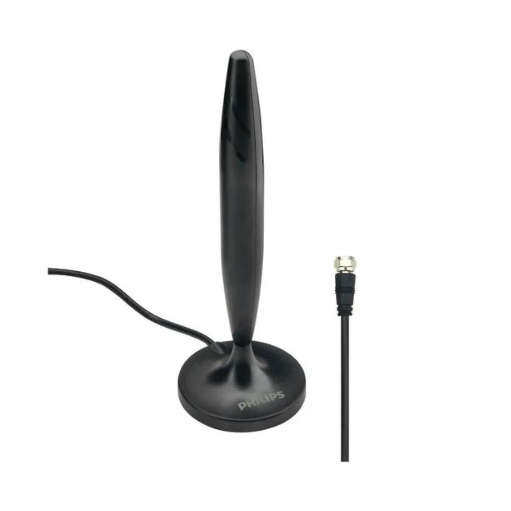 Antena Indoor Para Tv Hdtv 180 Rotacion Coaxial Sdv1230 image number 0.0