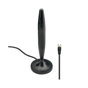 Antena Indoor Para Tv Hdtv 180 Rotacion Coaxial Sdv1230