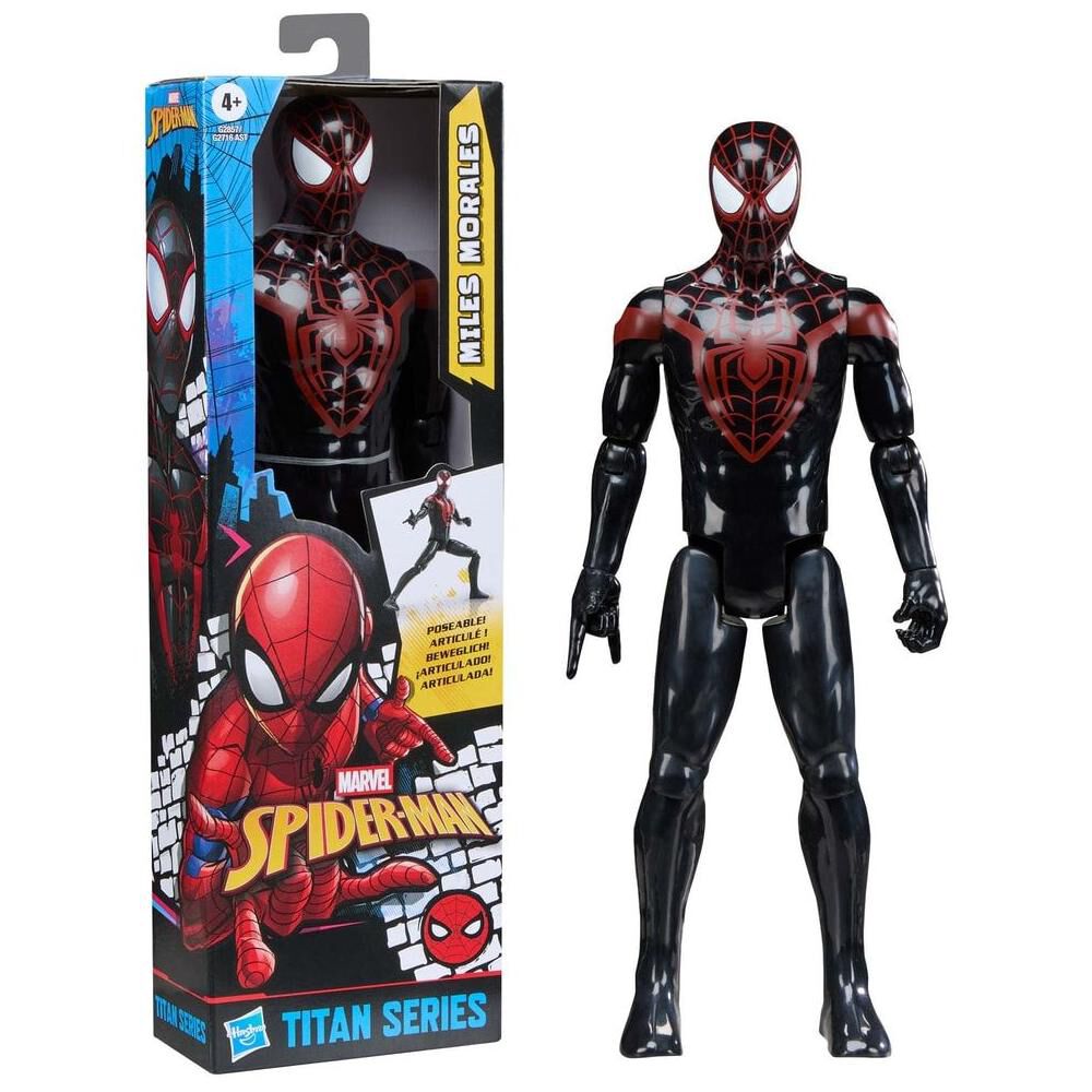 Figura De Acci&oacute;n Spiderman Titan Series Miles Morales image number 5.0