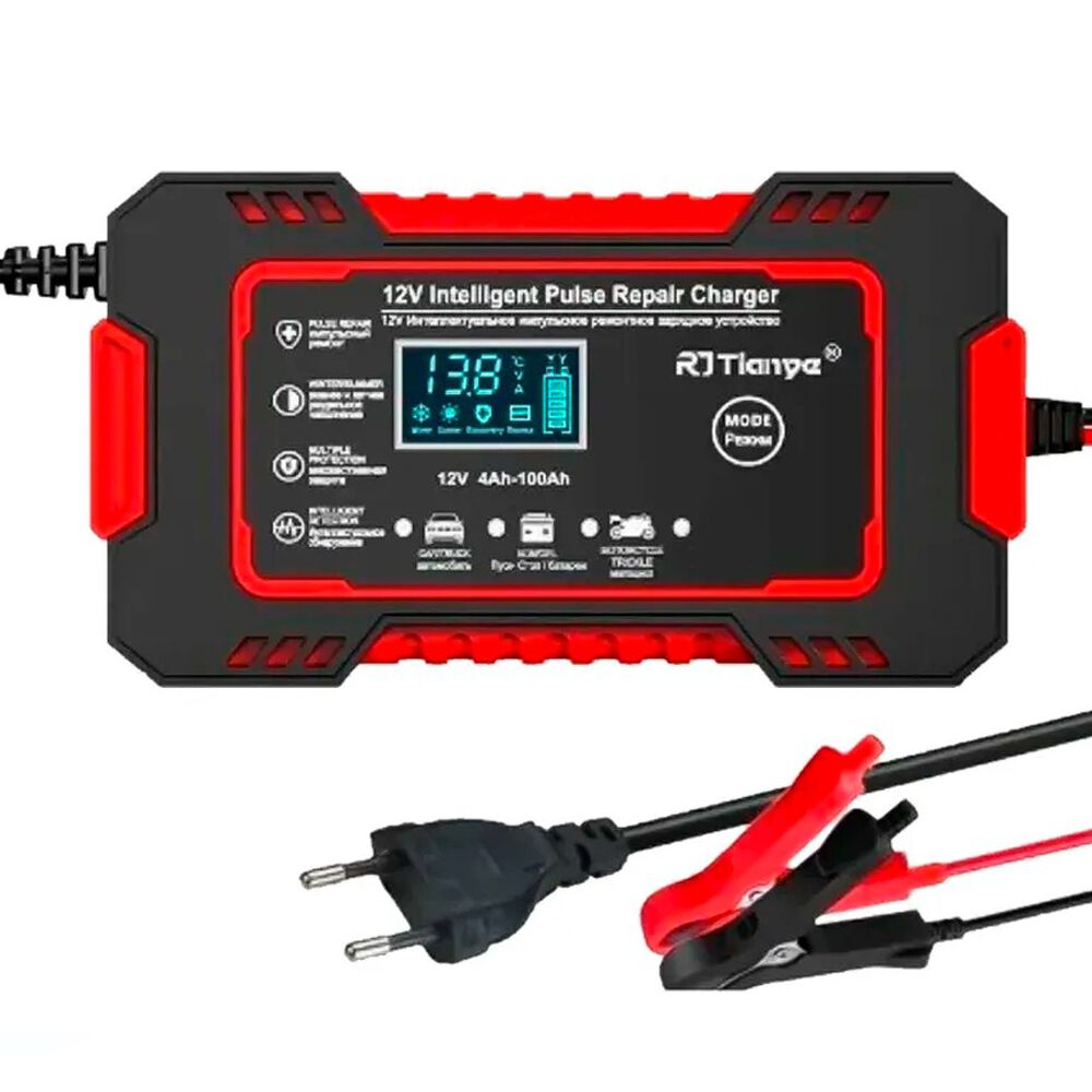 Cargador De Bater&iacute;as Inteligente Para Autom&oacute;vil 12v 6a image number 4.0