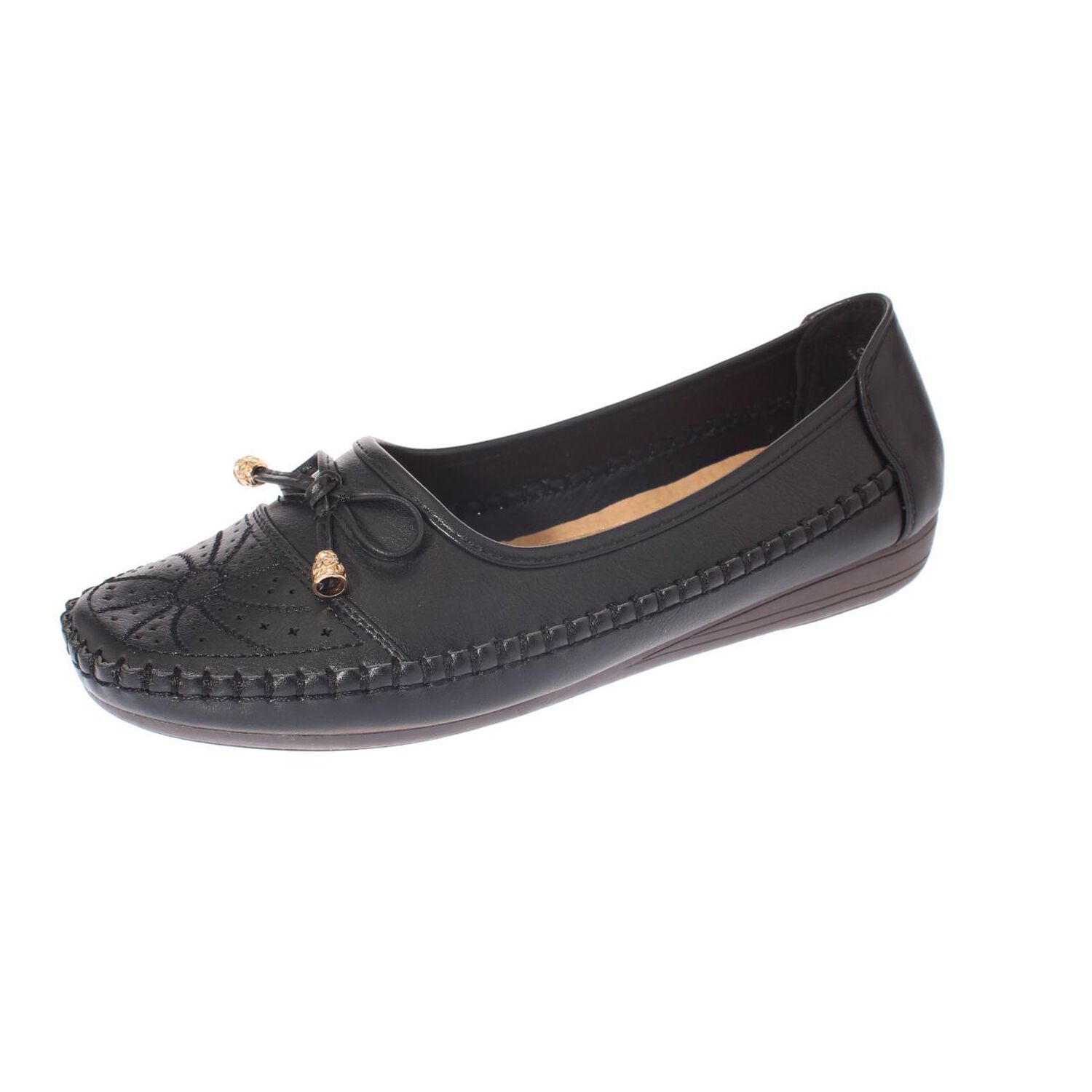 Mocas&iacute;n Negro Modelo Italiano Art. 5ask64237black image number 0.0
